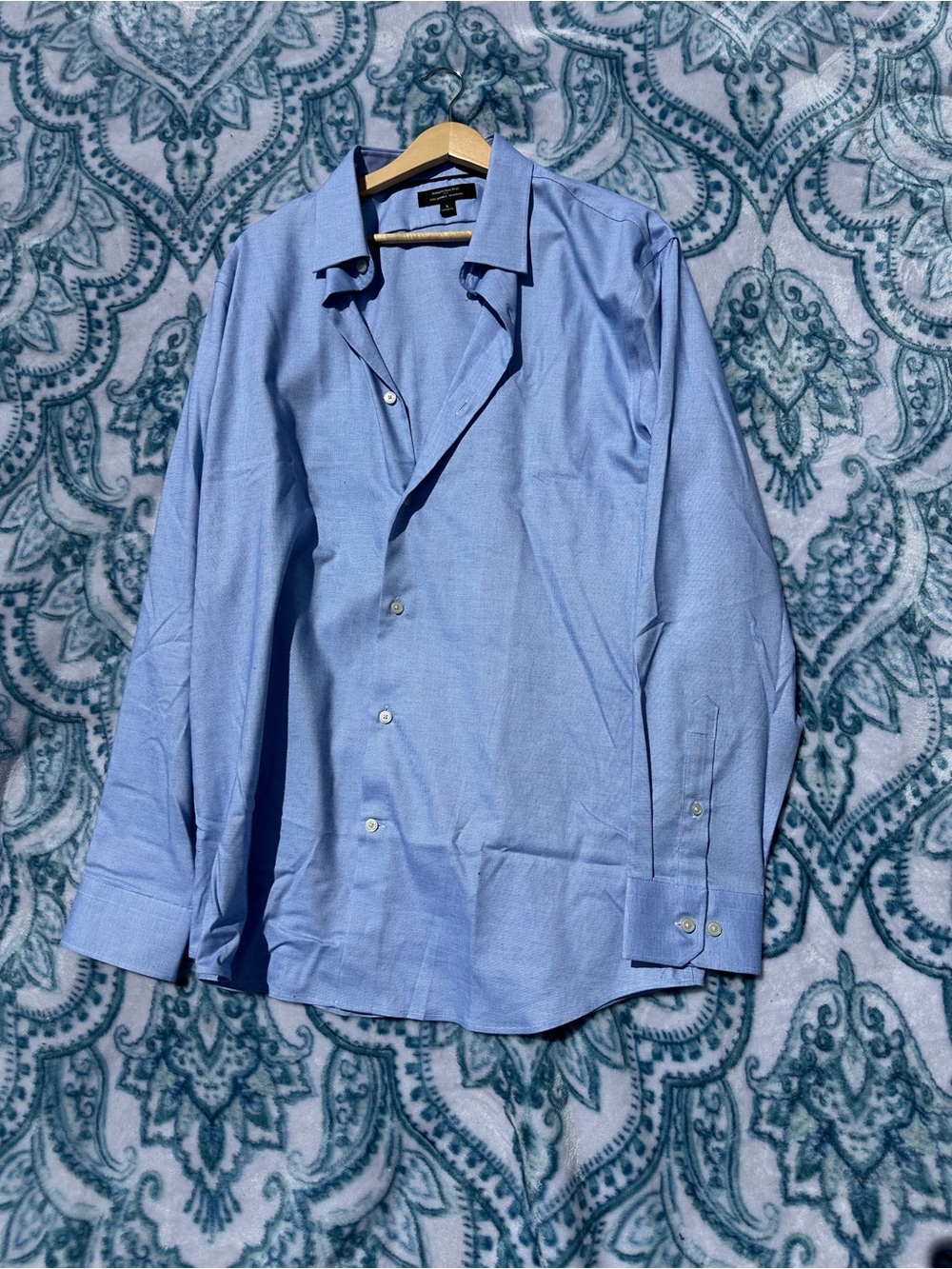 Banana Republic Light Blue Men's Dress Shirt
